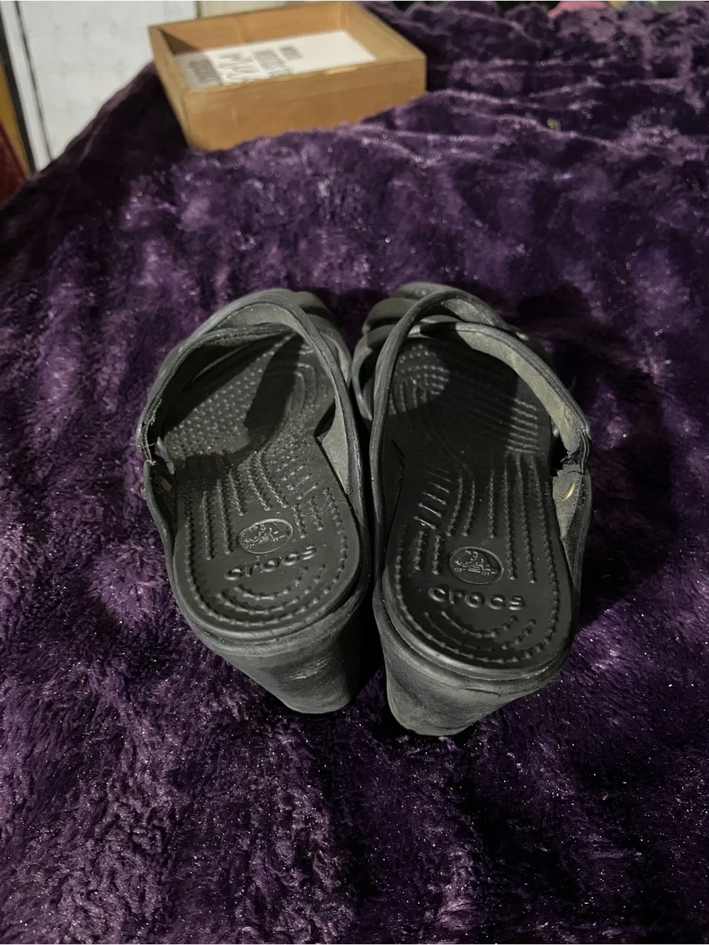CROCS comfortable wedge